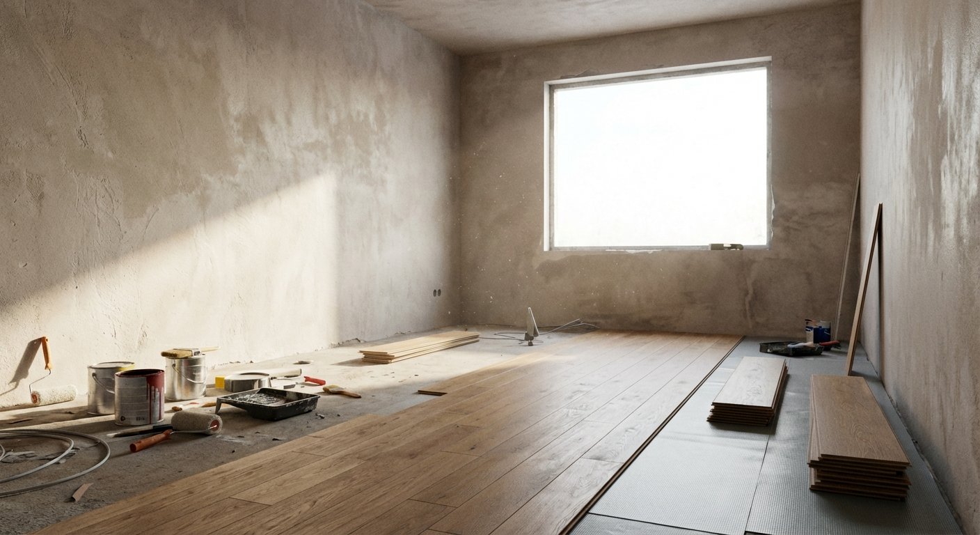 Отделочные работы в новом доме